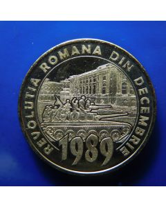 Romania 	 50 Bani	2019	30 years since the Romanian Revolution of December 1989 