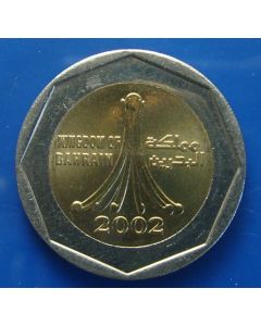 Bahrain 	500 Fils	2002	 - Monument