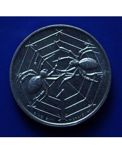 San Marino 	 Lira	1975	 Spider in web