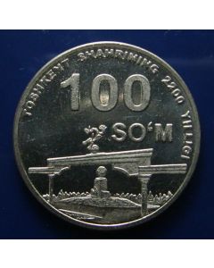 Uzbekistan 100 Som2009km# 31  