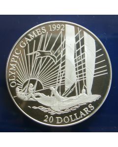 Kiribati 20 Dollars1992 