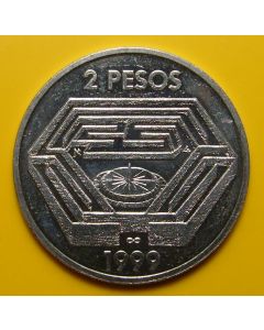 Argentina  2 Pesos1999km# 128   Schön# 129