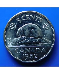 Canada 5 Cents1952km# 42a    Schön# 41a