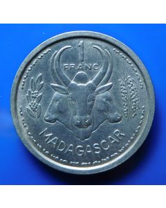 Madagascar  Franc1958km#  3  Schön# 3