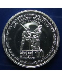 Sri Lanka 1000 Rupees1999 km#163  