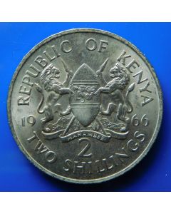 Kenya	 2 Shillings	1966	 Without Legend – Copper-Nickel