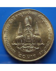 Thailand  20 Baht1996 Y# 321.1
