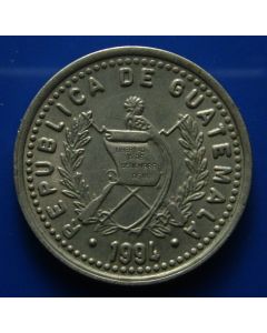 Guatemala  25 Centavos1964km# 263 