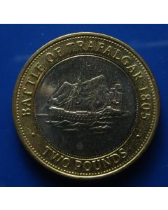 Gibraltar  2 Pounds2006 km# 1073