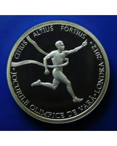 Moldova 	 50 Lei	2012	Silver., Proof; Summer Olympic Games; With original packing and certificate; Mintage 1000 pcs 