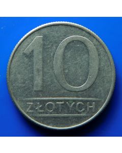 Poland  10 Zlotych1988Y# 152.1   Schön# 146