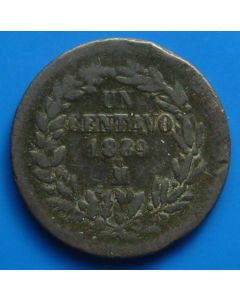 Mexico  Centavo1889 km# 391.6