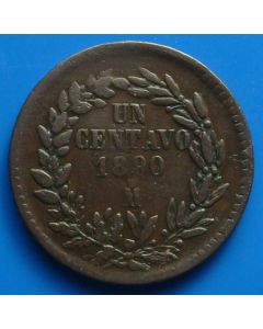 Mexico  Centavo1890 km# 391.6