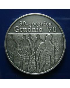 Poland  10 Zlotych2000 Y# 405  Schön# 412