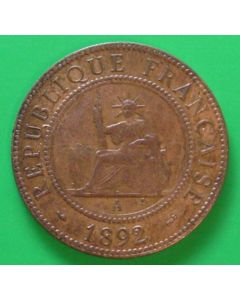 French Indo-China Cent1892km# 1