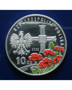 Poland  10 Zlotych2002 Y# 441   Schön# 456