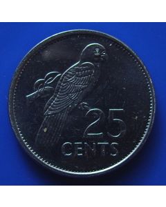 Seychelles  25 Cents km# 49a 