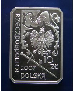 Poland  10 Zlotych2007 Y# 602  