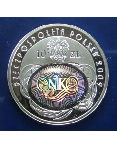 Poland  10 Zlotych2009Y# 674  