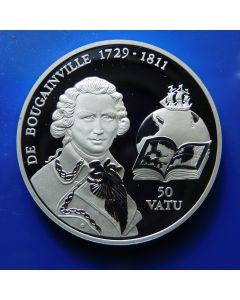 Vanuatu  50 Vatu	1994	 - De Bougainville - Silver / Proof
