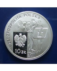 Poland  10 Zlotych2011 Y# 768