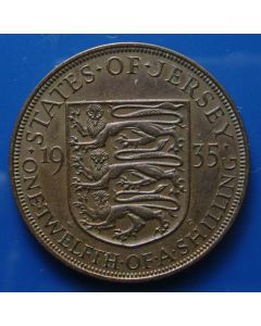 Jersey 1/12 Shilling1935km# 16