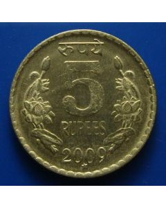India  5 Rupees km#373 