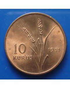 Turkey  10 Kurus   km# 891.2  