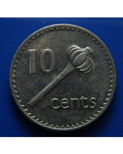 Fiji Islands  10 Cents1987km# 52 