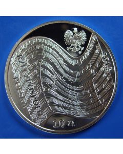 Poland  10 Zlotych2013 Y# 871