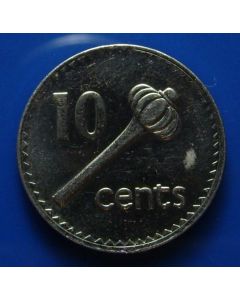 Fiji Islands  10 Cents1992km# 52a 