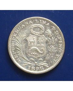 Peru  Dinero1896TF km# 204.2