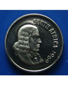 South Africa 10 Cents1969 km# 68.1 Proof 