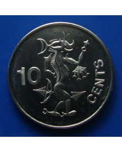 Solomon Islands  10 Cents km# 27a 