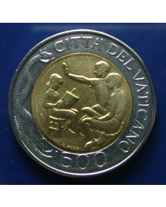 Vatican City  500 Lire1996 km# 277 