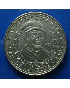 Carib.C.	 Peso	1990	 - Juan de la Cosa