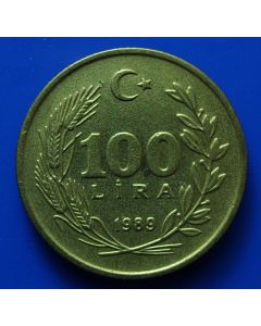 Turkey  100 Lira  Schön# 514