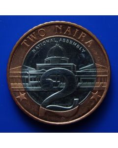 Nigeria  2 Naira2006km# 19 