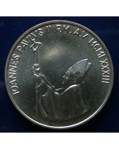 Vatican City  1000 Lire1983 km# 176