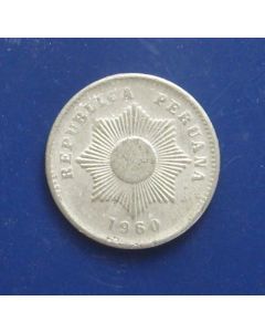 Peru  Centavo1960km# 227