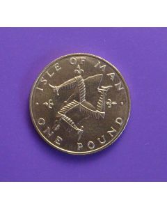 Isle of Man  Pound1978AA km# 44 