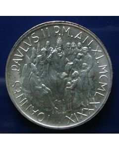 Vatican City  1000 Lire1989 km# 219 