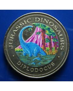 Equatorial Guinea 1000 Francos  1993	Diplodocus 