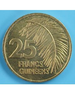 Guinea  25 Francs1987km# 60    Schön# 57