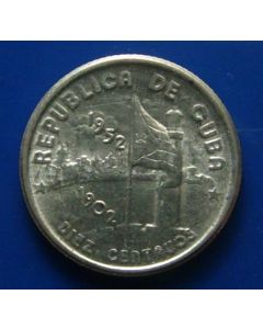 Carib.C. 10 Centavos1952