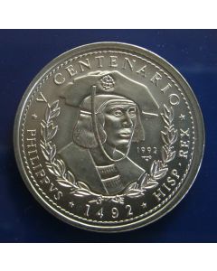 Carib.C.	 Peso	1992	 - King Philipp of Spain – unc