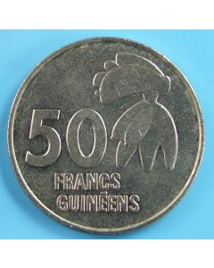 Guinea  50 Francs1994km#63