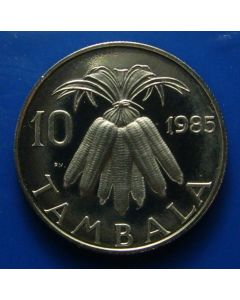 Malawi  10 Tambala1985km# 10.2 Proof