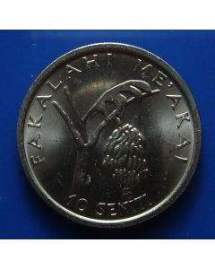 Tonga 	 10 Senti	1996	  - Banana tree F.A.O.
