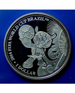 Cook Islands	 Dollar	2013	  FIFA World Cup - Brazil